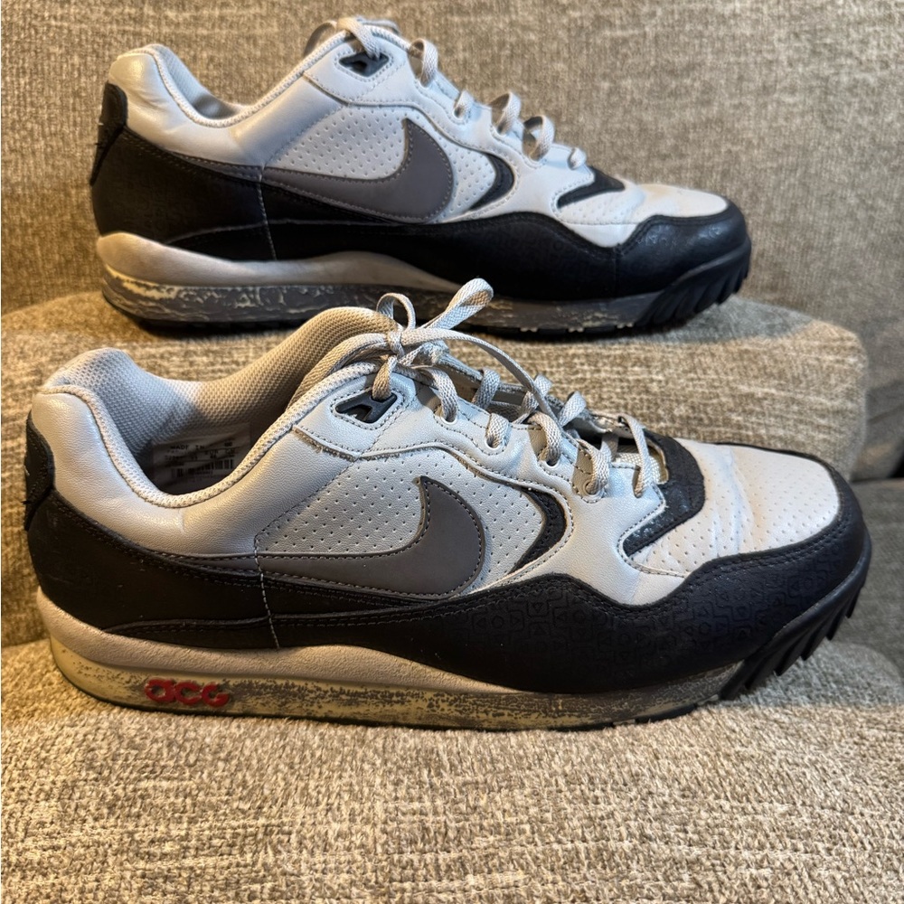 Nike ACG Air Wildwood Videogame Men's Black and Gray Sneakers Size 12